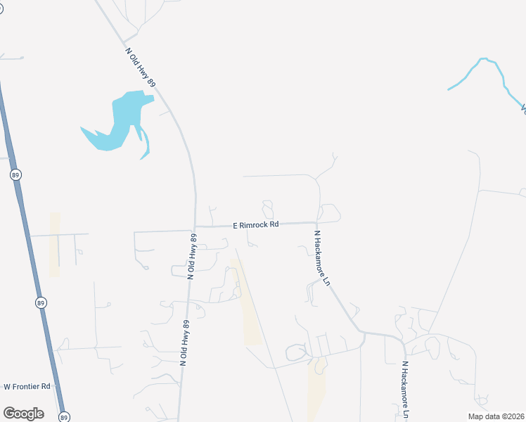 map of restaurants, bars, coffee shops, grocery stores, and more near 650 East Rimrock Road in Paulden