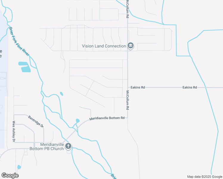 map of restaurants, bars, coffee shops, grocery stores, and more near 210 McCollum Road in Meridianville