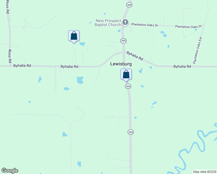 map of restaurants, bars, coffee shops, grocery stores, and more near 72 Vaughn Lane in Olive Branch