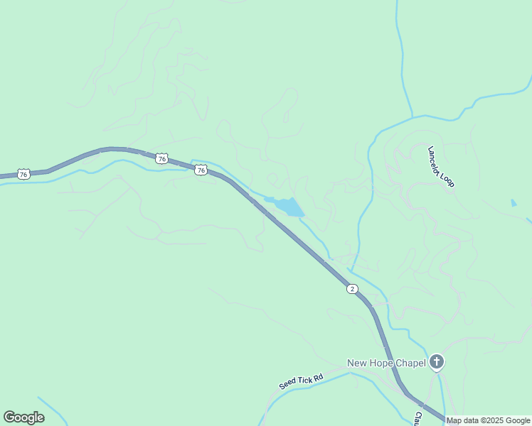 map of restaurants, bars, coffee shops, grocery stores, and more near 0 King Mountain Drive in Clayton
