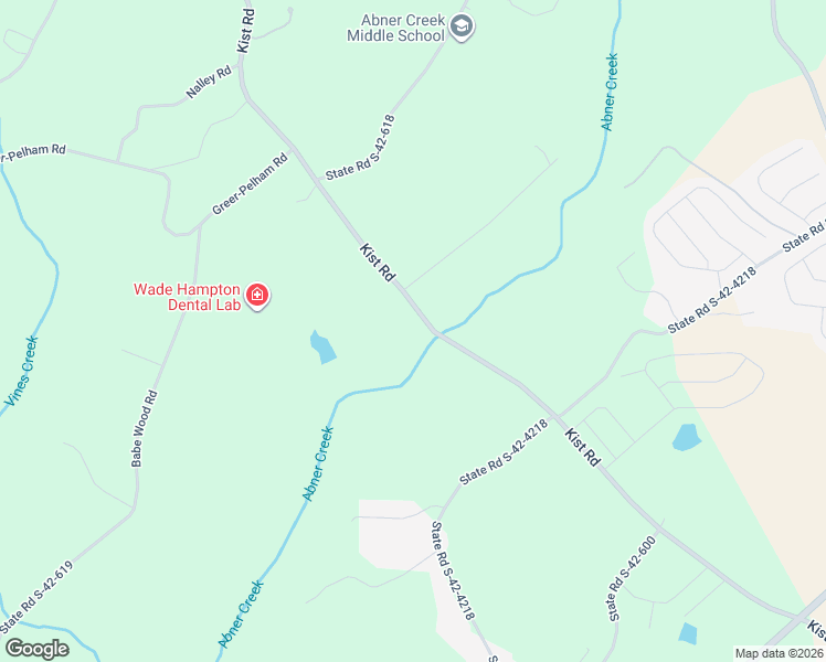 map of restaurants, bars, coffee shops, grocery stores, and more near 912 Kist Road in Greer