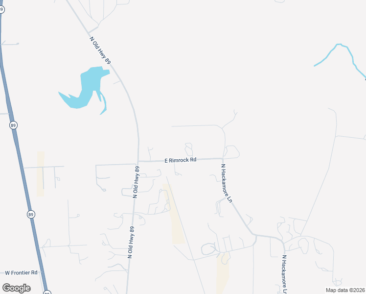 map of restaurants, bars, coffee shops, grocery stores, and more near 650 East Rimrock Road in Paulden