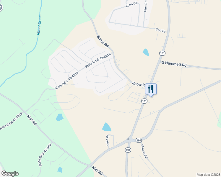 map of restaurants, bars, coffee shops, grocery stores, and more near 151 Willowbottom Drive in Greer