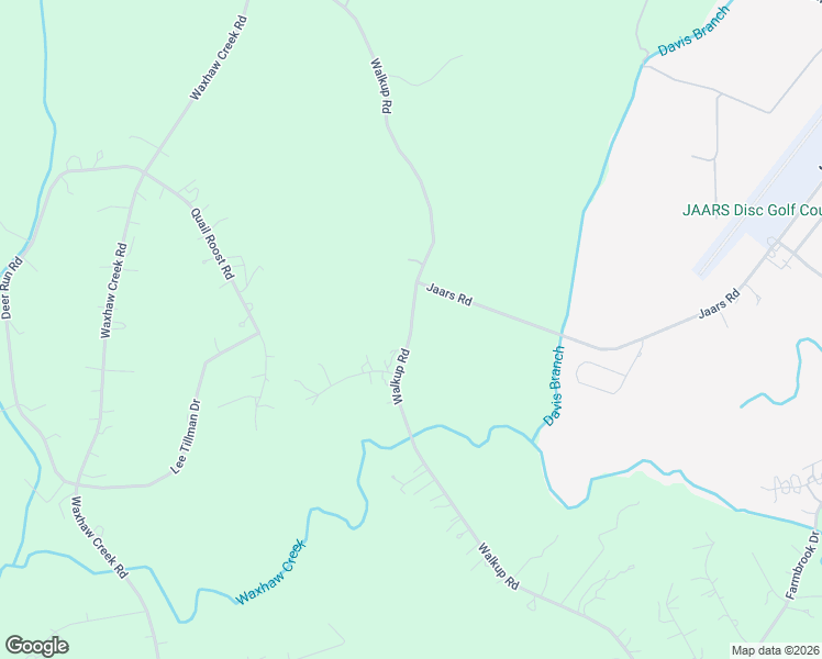 map of restaurants, bars, coffee shops, grocery stores, and more near Walkup Road in Waxhaw