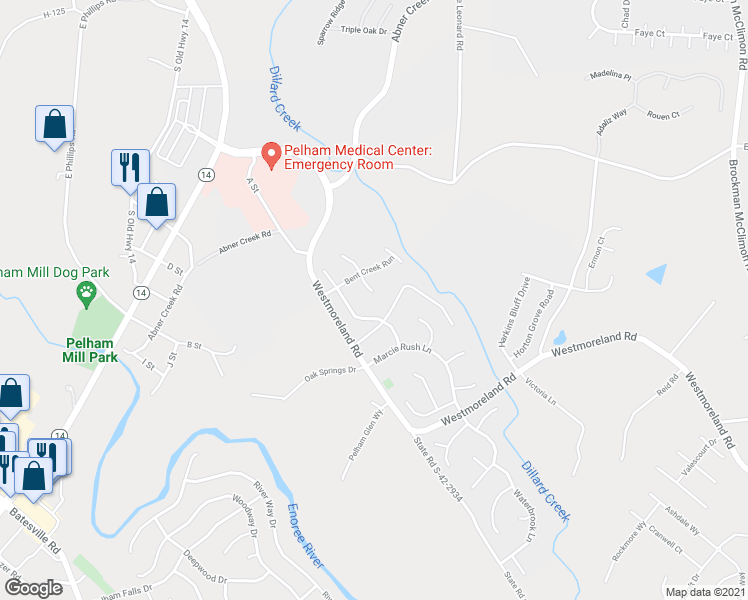 map of restaurants, bars, coffee shops, grocery stores, and more near 618 Garden Rose Court in Greer