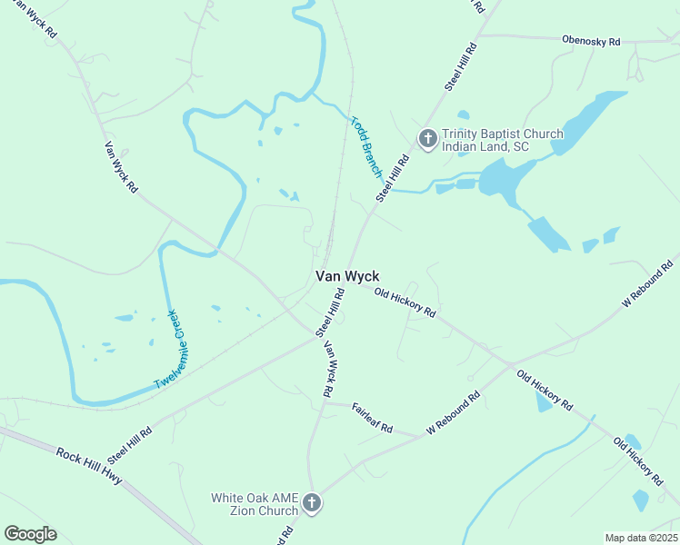 map of restaurants, bars, coffee shops, grocery stores, and more near in Van Wyck