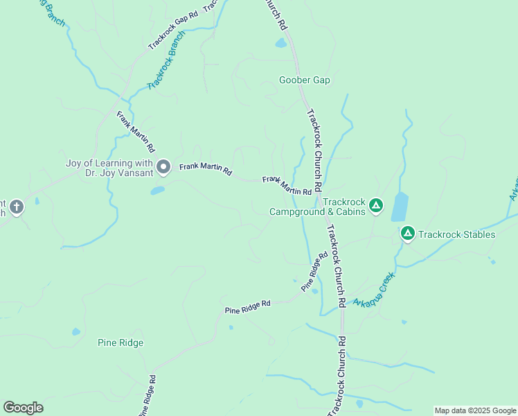 map of restaurants, bars, coffee shops, grocery stores, and more near 64 Blue Rock View in Blairsville