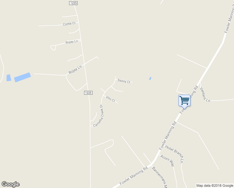 map of restaurants, bars, coffee shops, grocery stores, and more near 404 Seahawk Court in Richlands