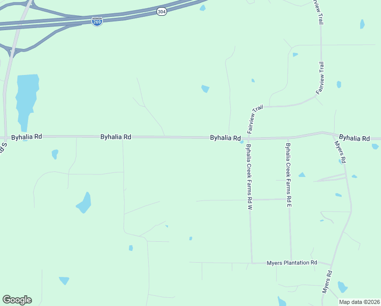 map of restaurants, bars, coffee shops, grocery stores, and more near 13785 Byhalia Road in Byhalia