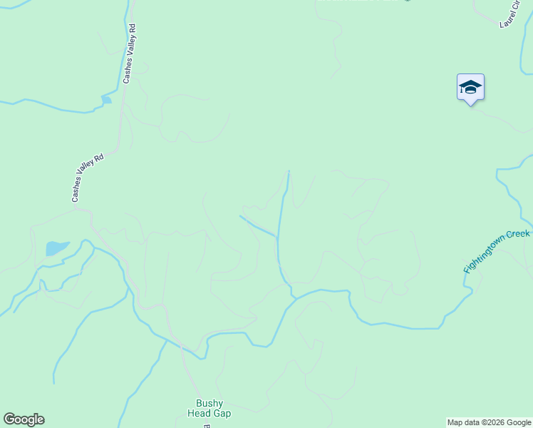 map of restaurants, bars, coffee shops, grocery stores, and more near 476 Prince Mountain Road in Cherry Log