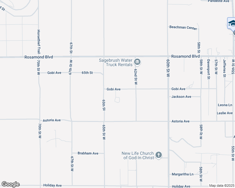 map of restaurants, bars, coffee shops, grocery stores, and more near 6382 Gobi Avenue in Rosamond