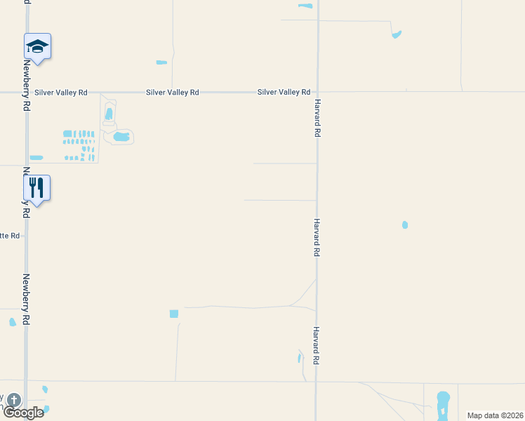 map of restaurants, bars, coffee shops, grocery stores, and more near 46335 Alamosa Road in Newberry Springs