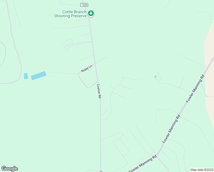 map of restaurants, bars, coffee shops, grocery stores, and more near 205 Silky Court in Richlands