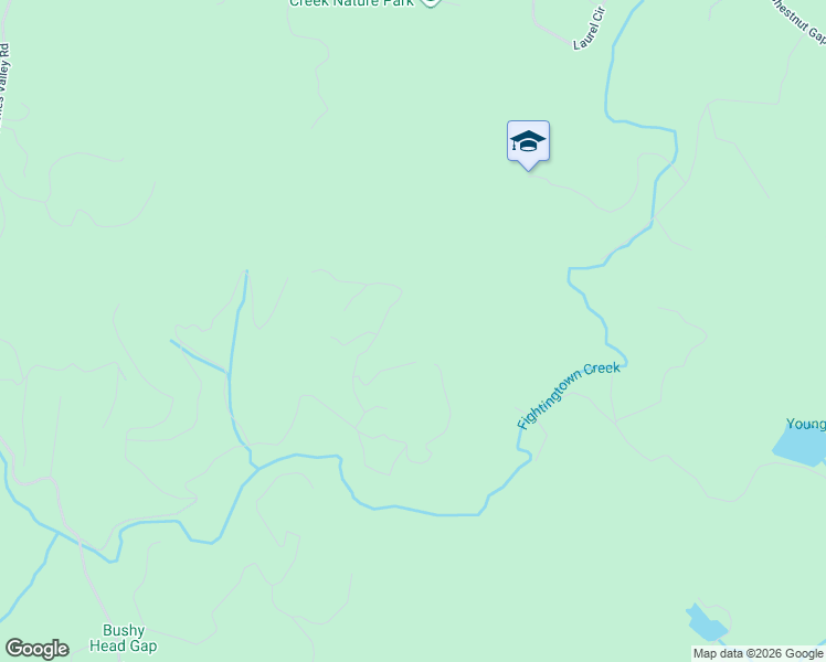 map of restaurants, bars, coffee shops, grocery stores, and more near 244 Lower Prince Mountain Road in Cherry Log