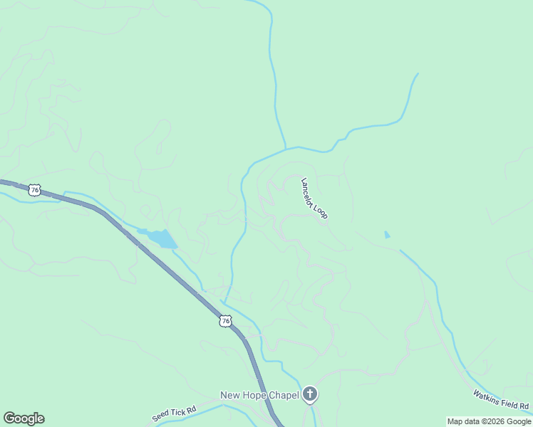 map of restaurants, bars, coffee shops, grocery stores, and more near 47 Hidden Waters Lane in Clayton