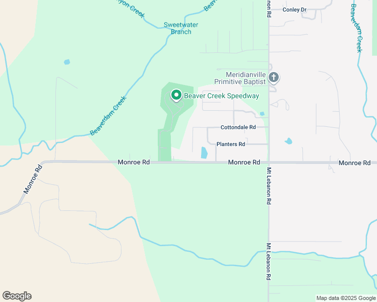 map of restaurants, bars, coffee shops, grocery stores, and more near 145 Cottondale Road in Toney