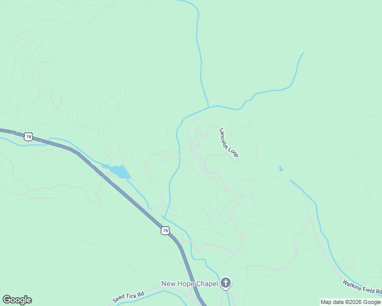 map of restaurants, bars, coffee shops, grocery stores, and more near 47 Hidden Waters Lane in Clayton