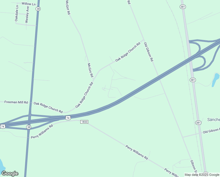 map of restaurants, bars, coffee shops, grocery stores, and more near 143 Champ Terry Road in Hamlet