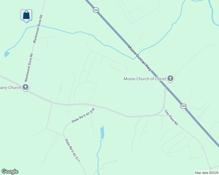 map of restaurants, bars, coffee shops, grocery stores, and more near 284 Bethany Church Road in Moore