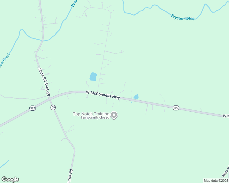 map of restaurants, bars, coffee shops, grocery stores, and more near 1986 West McConnells Highway in McConnells