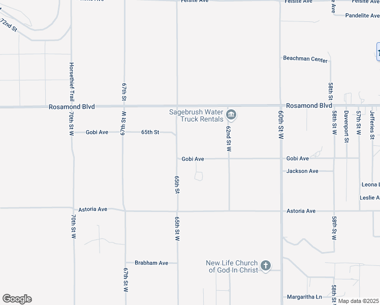 map of restaurants, bars, coffee shops, grocery stores, and more near 6382 Gobi Avenue in Rosamond
