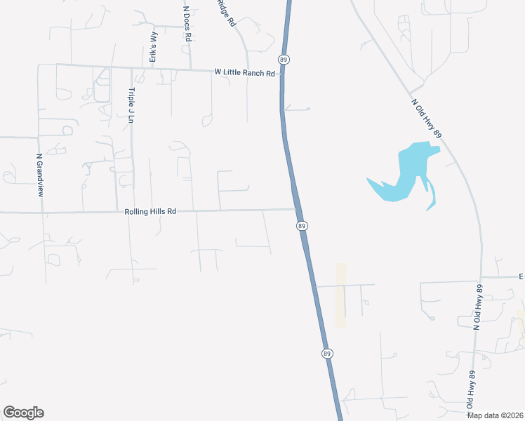 map of restaurants, bars, coffee shops, grocery stores, and more near 21566 Roberts Road in Paulden