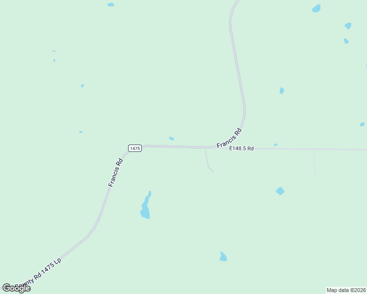 map of restaurants, bars, coffee shops, grocery stores, and more near E1485 Road in Pontotoc County