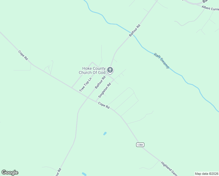 map of restaurants, bars, coffee shops, grocery stores, and more near 288 Singleton Road in Red Springs