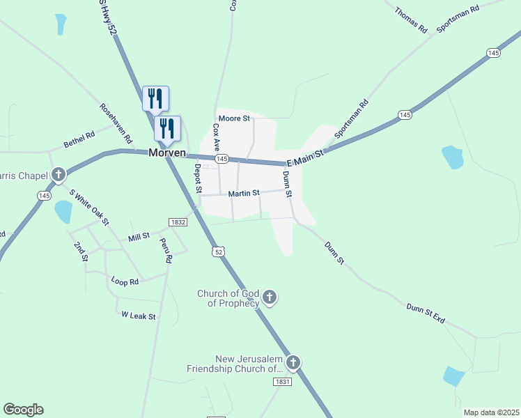 211 Lee Street, Morven NC Walk Score