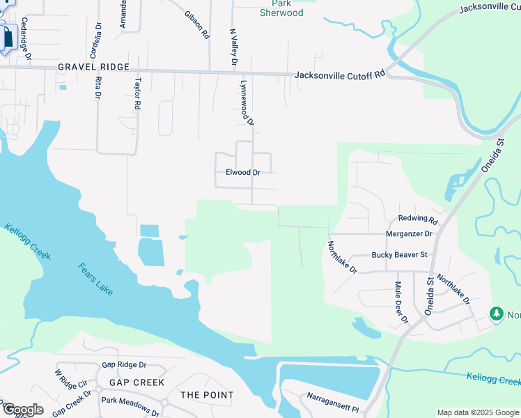 map of restaurants, bars, coffee shops, grocery stores, and more near 6405 Lakewood Drive in Jacksonville