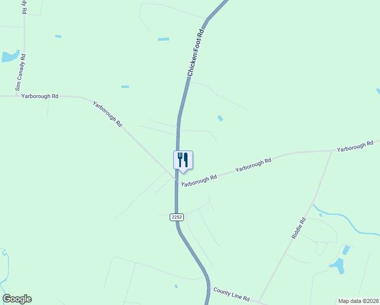 map of restaurants, bars, coffee shops, grocery stores, and more near 4251 Chickenfoot Road in Saint Pauls