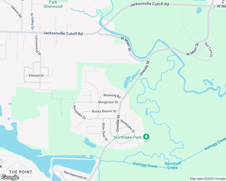 map of restaurants, bars, coffee shops, grocery stores, and more near 4 Red Wing Court in Jacksonville