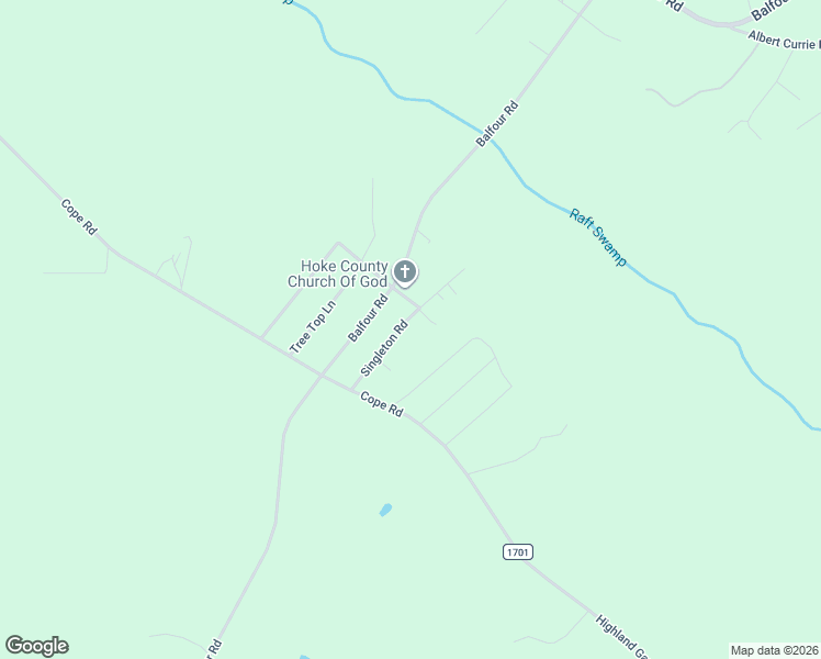 map of restaurants, bars, coffee shops, grocery stores, and more near 288 Singleton Road in Red Springs