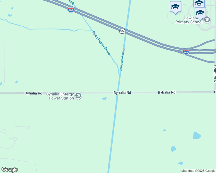 map of restaurants, bars, coffee shops, grocery stores, and more near 6163 Byhalia Road in Hernando