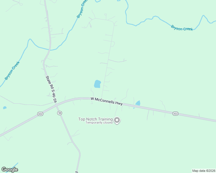 map of restaurants, bars, coffee shops, grocery stores, and more near 170 Orindawood Road in McConnells