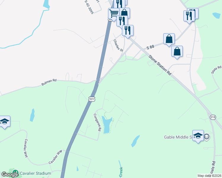 map of restaurants, bars, coffee shops, grocery stores, and more near 555 Chattooga Rd in Roebuck
