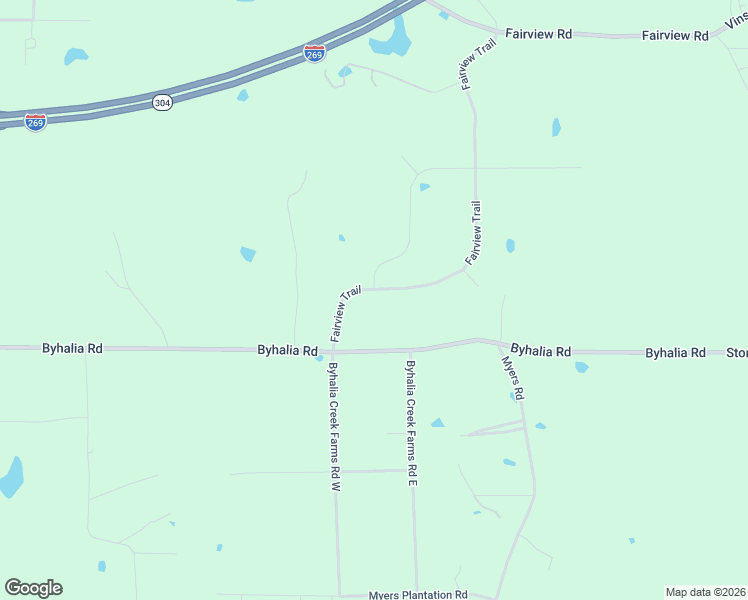 map of restaurants, bars, coffee shops, grocery stores, and more near 13754-14212 Byhalia Road in Byhalia