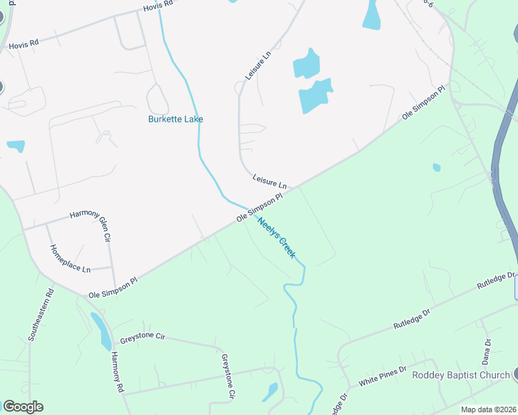 map of restaurants, bars, coffee shops, grocery stores, and more near State Highway 707 in Catawba