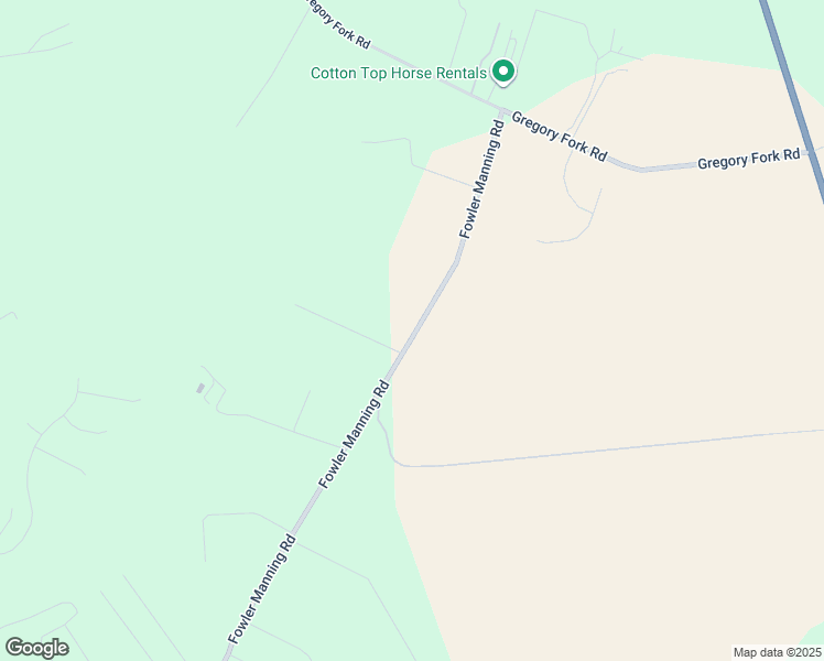 map of restaurants, bars, coffee shops, grocery stores, and more near 172 Fowler Manning Road in Richlands