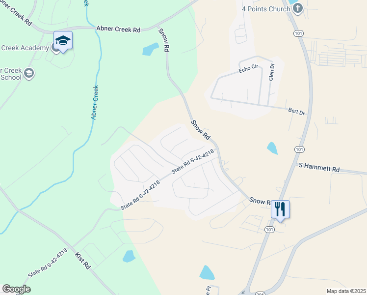 map of restaurants, bars, coffee shops, grocery stores, and more near 420 Cripps Pink PL in Greer