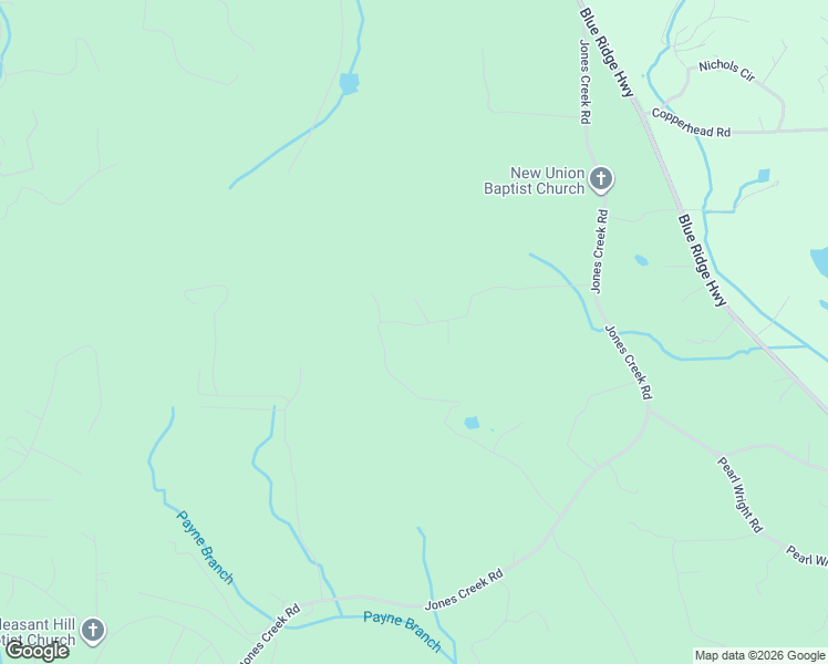 map of restaurants, bars, coffee shops, grocery stores, and more near 437 Sheep Stomp Road in Blairsville