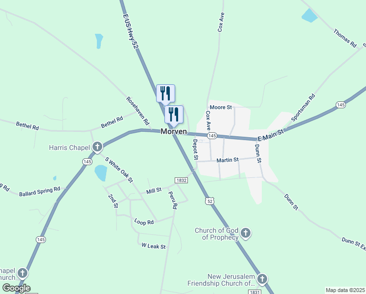 7973 U.S. 52, Morven NC Walk Score