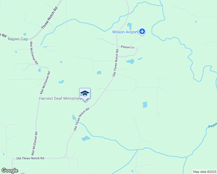 map of restaurants, bars, coffee shops, grocery stores, and more near 1093 Old 3 Notch Road in Ringgold