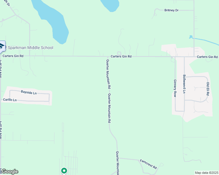 map of restaurants, bars, coffee shops, grocery stores, and more near 875 Quarter Mountain Road in Toney
