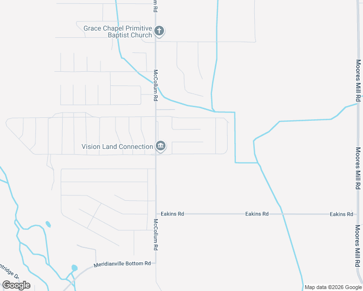 map of restaurants, bars, coffee shops, grocery stores, and more near 247 McCollum Road in Meridianville
