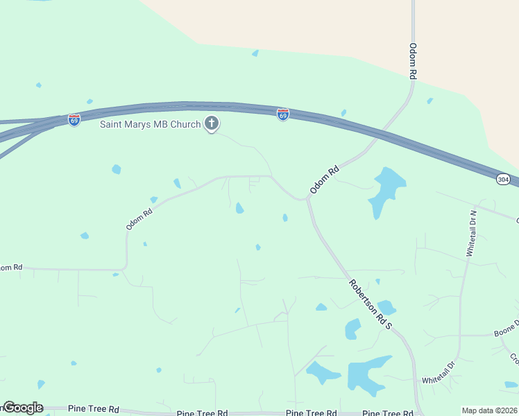 map of restaurants, bars, coffee shops, grocery stores, and more near 321 Odom Road in Hernando