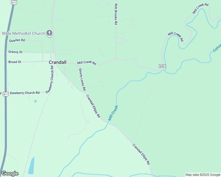 map of restaurants, bars, coffee shops, grocery stores, and more near 164 Poteet Road in Chatsworth