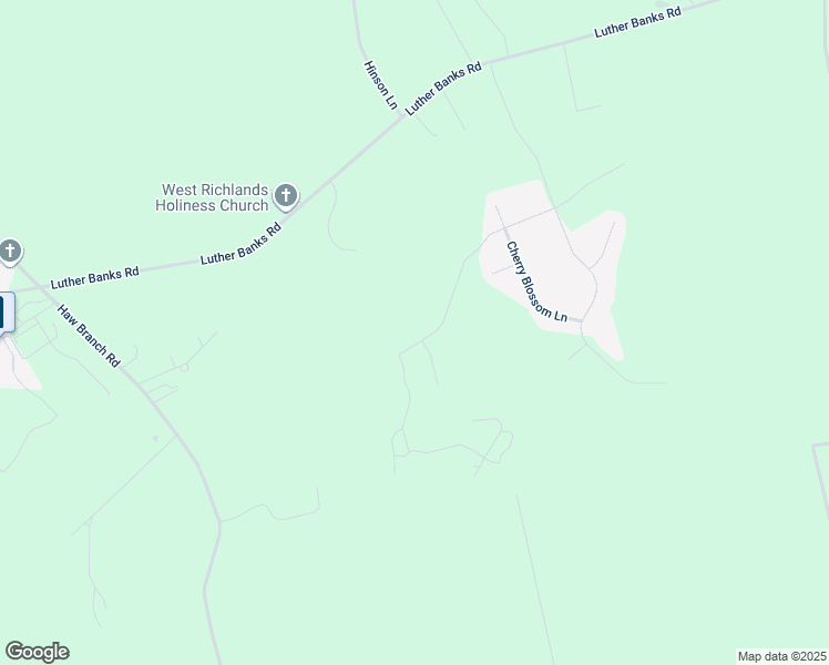 map of restaurants, bars, coffee shops, grocery stores, and more near 254 Sweet Gum Lane in Richlands