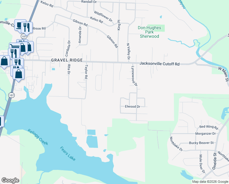 map of restaurants, bars, coffee shops, grocery stores, and more near 320 Eubanks Road in Jacksonville