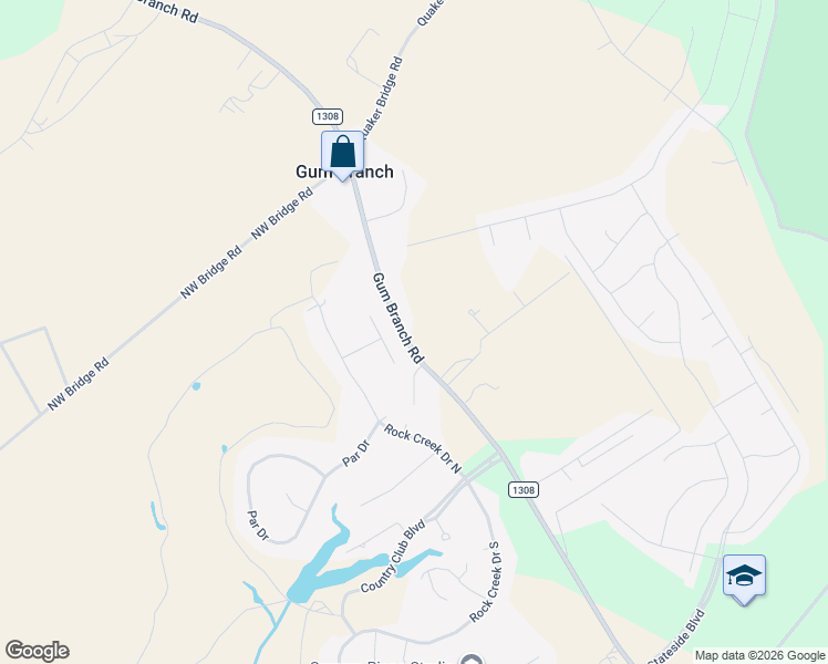 map of restaurants, bars, coffee shops, grocery stores, and more near 6042 Gum Branch Road in Jacksonville